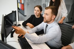 corporate-business-team-and-in-a-meeting-at-modern-2024-01-09-21-08-58-utc