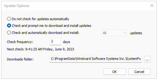 system-five-live-updater-options