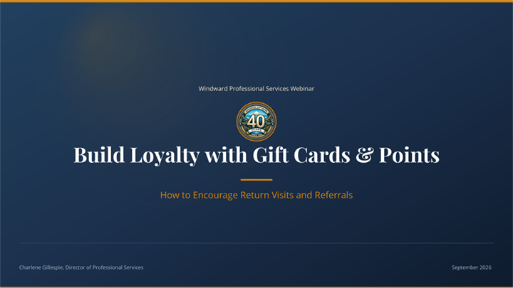 Intro to Gift Cards and Points