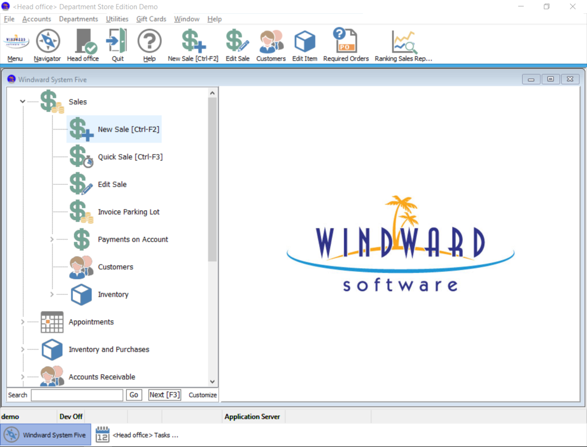 Windward's Point of Sale software is designed for retail, rental, and service-based industries - it works the way you do