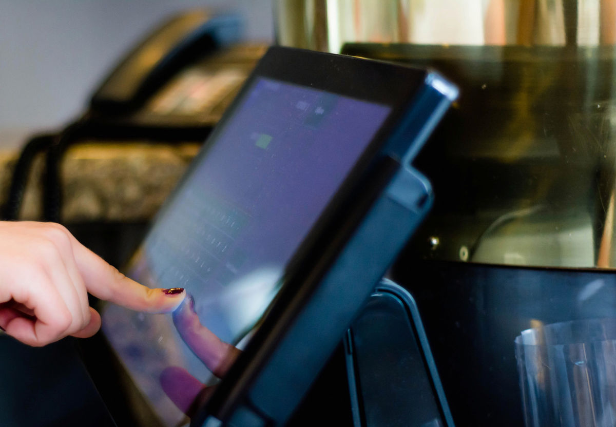 Touchscreens are popular for retail operations